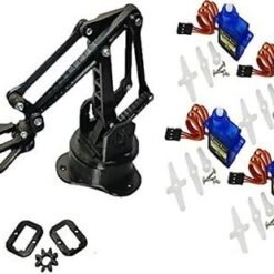 Arduino Plastik Robot Kol Seti (Gövde + SG90 + Montaj Vida Set)