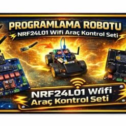 Wifi Kontrollü 4WD Araç Kontrol Seti